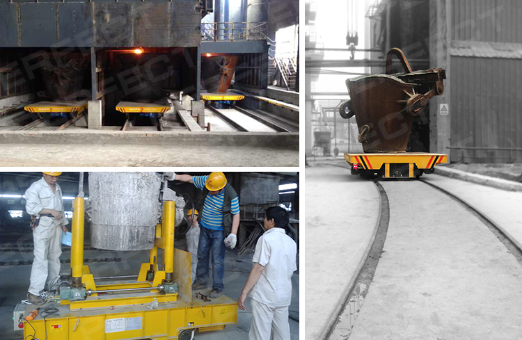 steel aluminum coils transfer cart