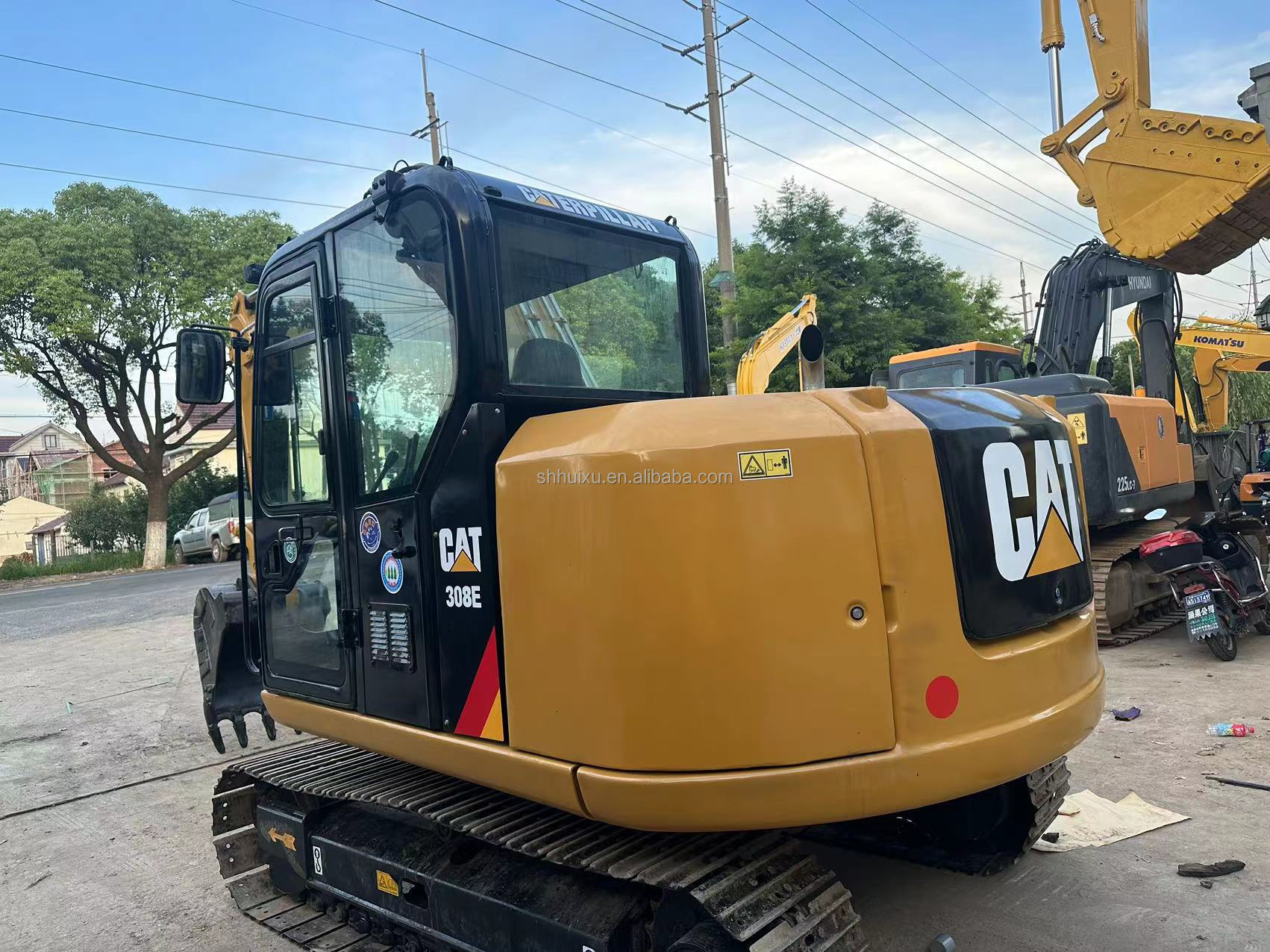 Used excavator CAT308E 308E2 Cheap mini hydraulic used excavator CAT308E used CAT308 with good quality