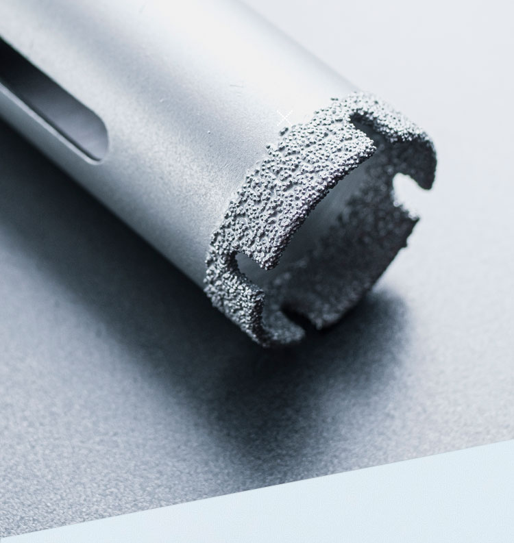 Plain Finish D60mm Vacuum Brazed Core Bit for Precise and Drilling in Tough Materials