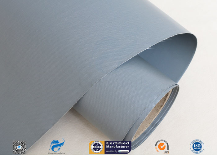 0.25mm 280g Waterproof PVC Coated Fiberglass Fabric Cloth For Flexible Fabric Duct