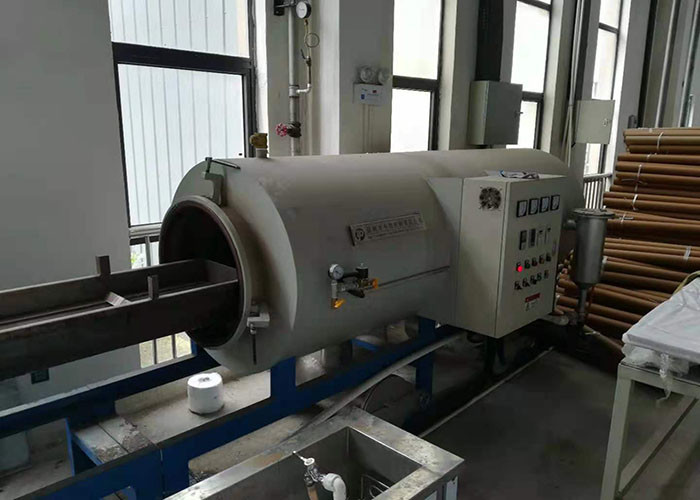 Spinning Nozzle Vacuum Chamber Furnace Stainless Steel 500*1400mm