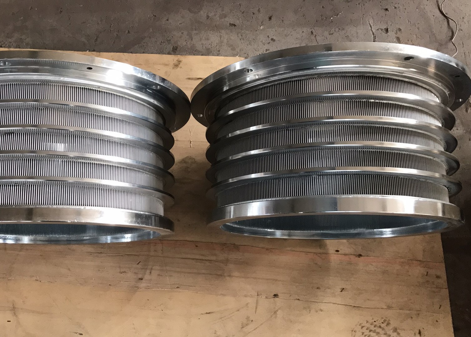 Pulping Equipment Pressure Screen Outflow Corrugated Seam Drum