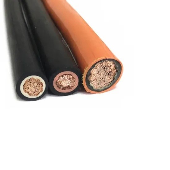 Rubber Insulated Cable Flexible Rubber Welding Cable 70mm2 25mm2 Copper for Industrial Yh H01n2d
