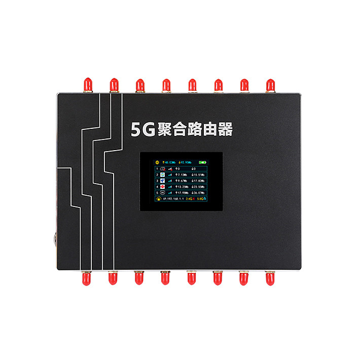 Bandwidth Control 5G Bonding Router Multi Link Aggeration Router With 4 SIM Card Slot