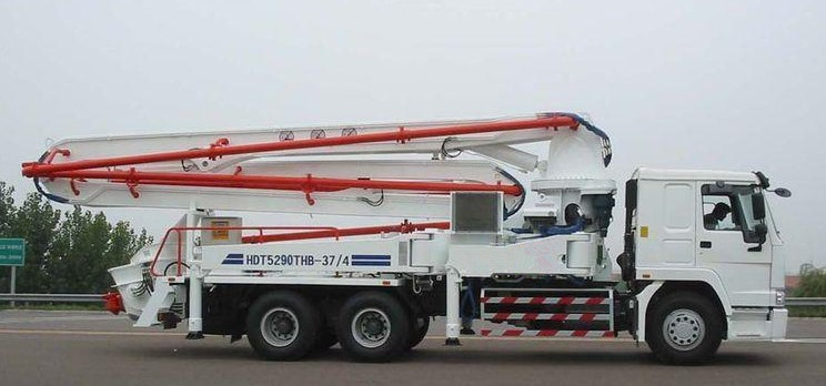 42m 48m 52m truck-mounted concrete pump 6*4