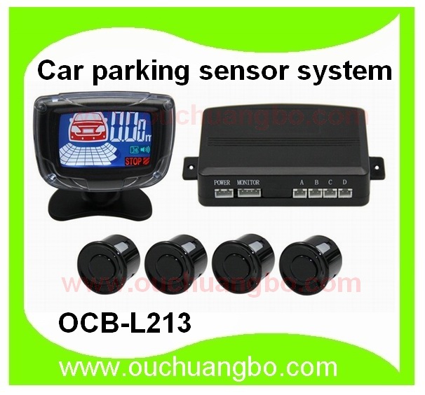 Ouchuangbo Car parking sensor system digital color LCD display Voice reminder(Optional) OCB-L213
