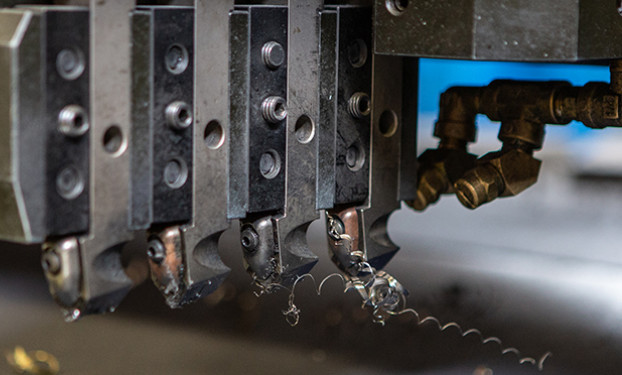 Hydraulic V Groove Cutter Machine 5.5 KW Stainless Steel Cnc V Grooving Machine Double Side