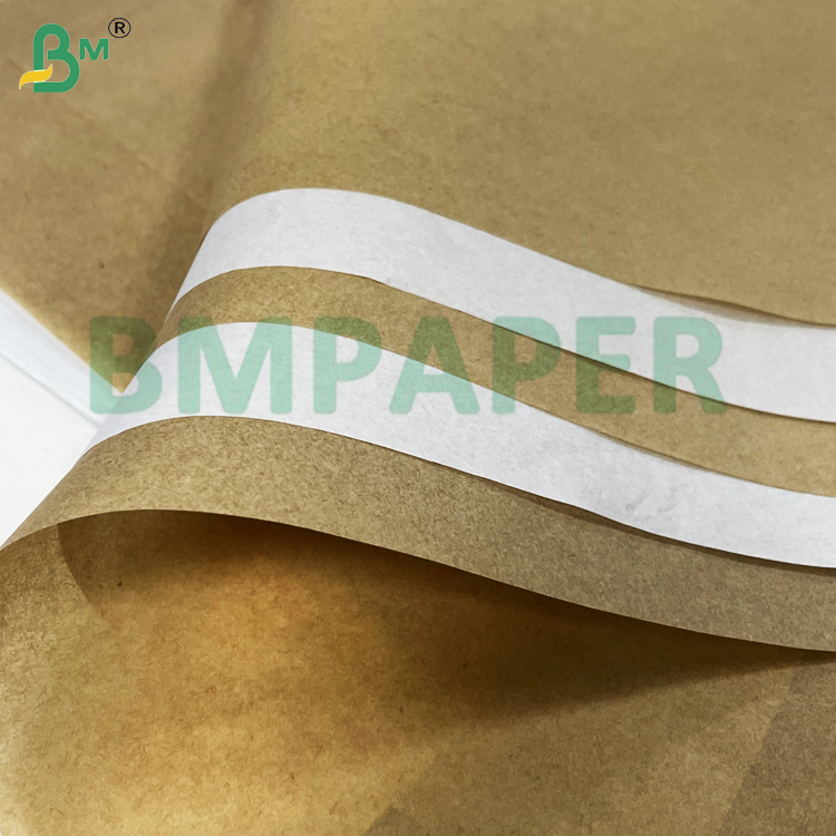 35-50gsm Greaseproof Paper for Fatty Food Packaging Brown & White Options Kit 3-8, Moisture-Resistant Recyclable