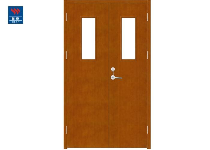 Outward Open 180mins Fire Rated Wooden Doors 950*2100*100mm