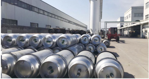 Steel Cylinders R508b Refrigerant Replacement , Ac Refrigerant Recovery Tank