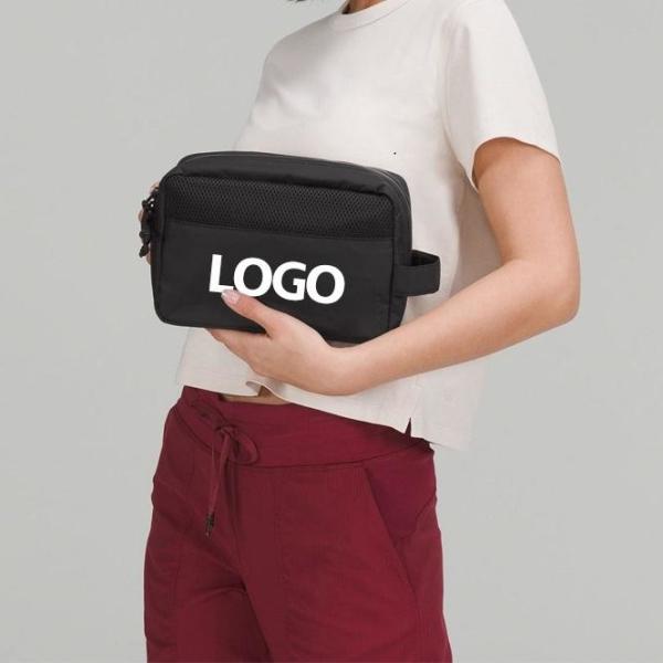 Customized Men Women Water-Resistant Case Organizer Portable Travel Toiletry Bag