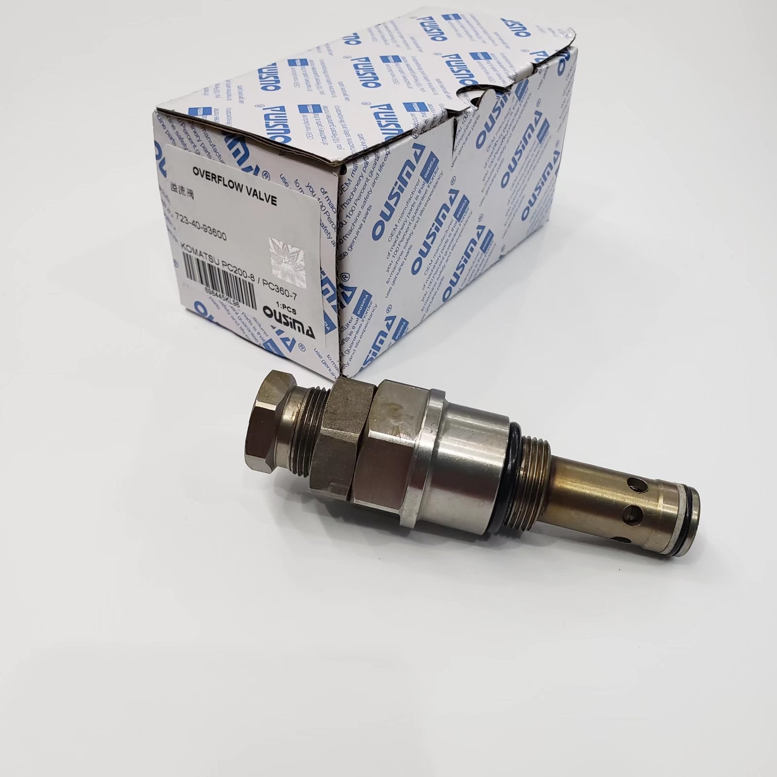 723-40-93600 Main Relief Valve Komatsu Fit PC200-8 PC360-7 Excavator