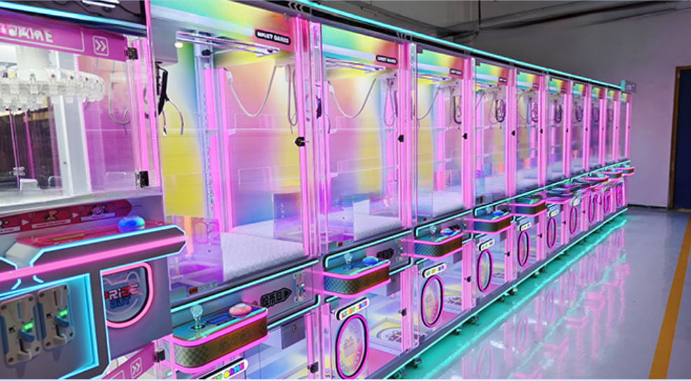 High End Coin Operated Doll Claw Machine Coin Prize Machine 80*86*200cm