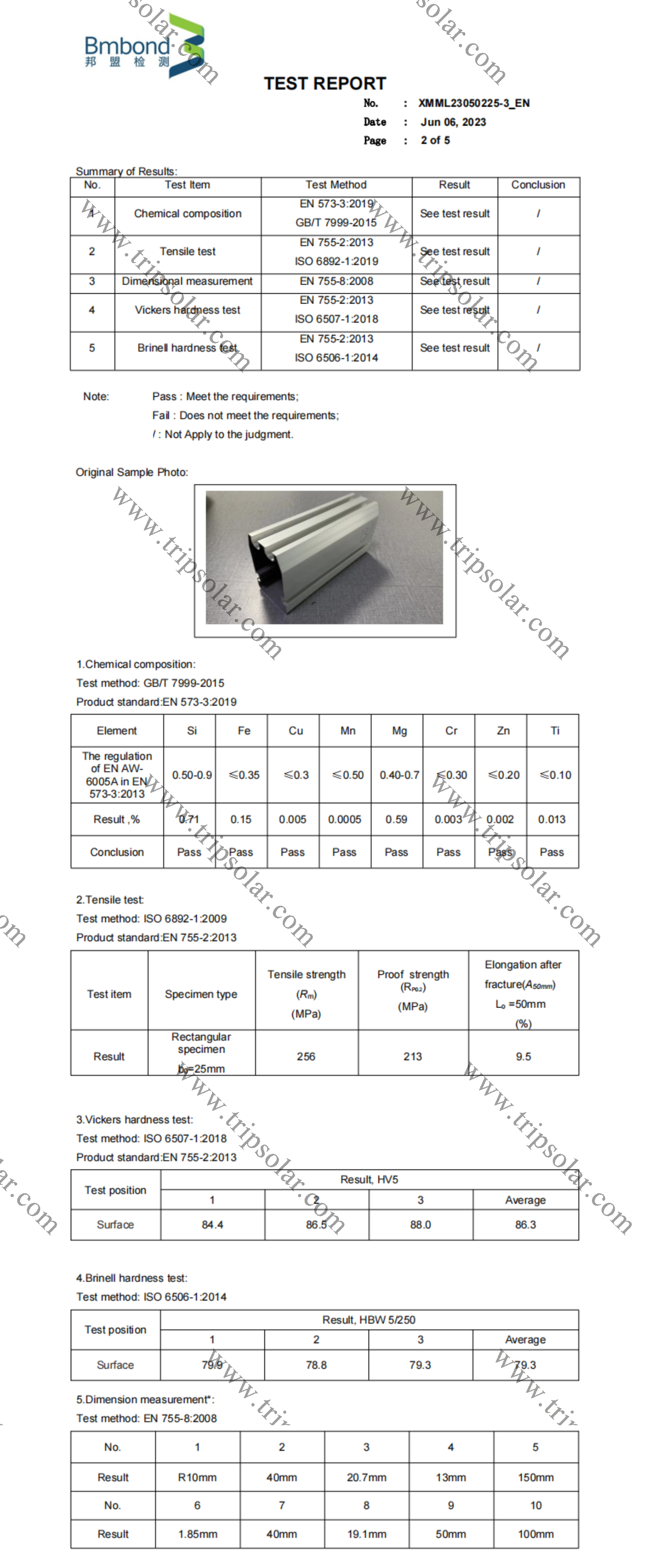Solar Mounting Structure Steel Brackets for Quick Installation in Open Field Mounting