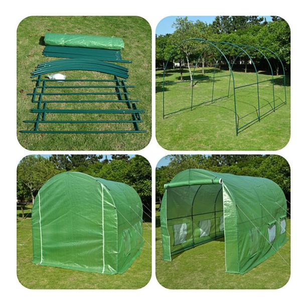 New Design iron double door arch greenhouse,garden balcony vegetable insulation shed greenhouse, ice proof rain proof