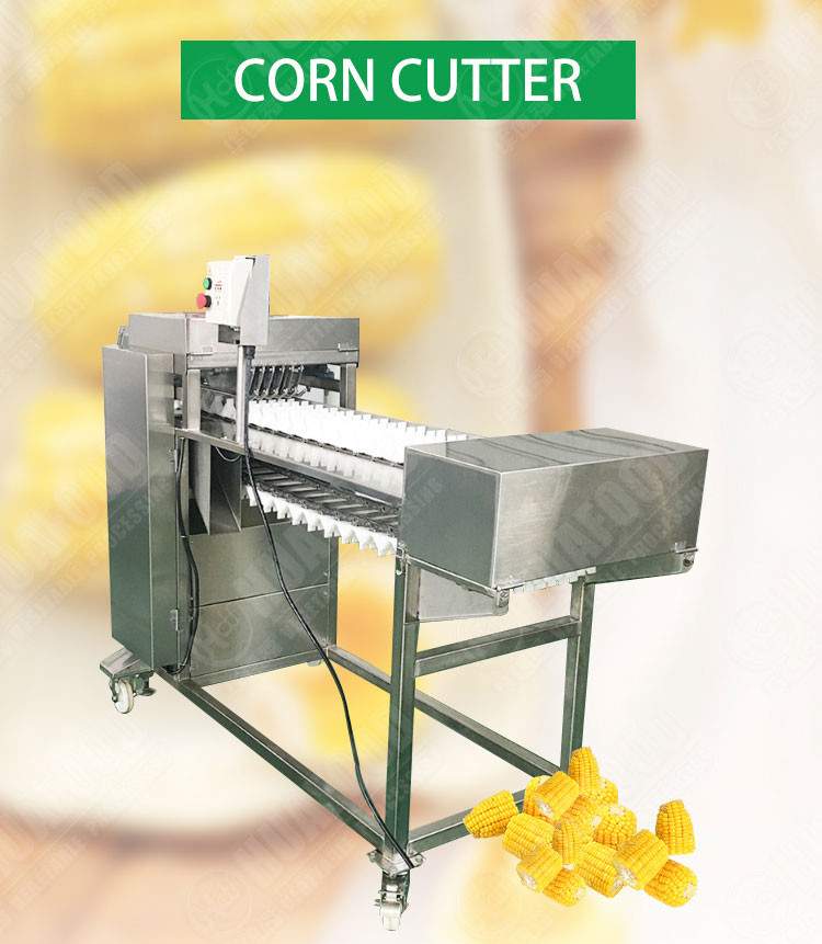 Corn Carrot Segment Cutting Automatic Food Processing Machines