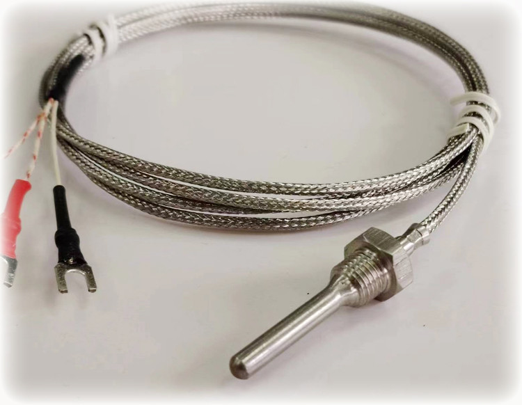 2 Wire Type PT100 Temperature Sensor 0.5mm - 10mm Diameter