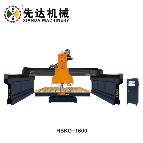 PLC/CNC Linear Profiling Machine for Marble Granite Bouble Blades