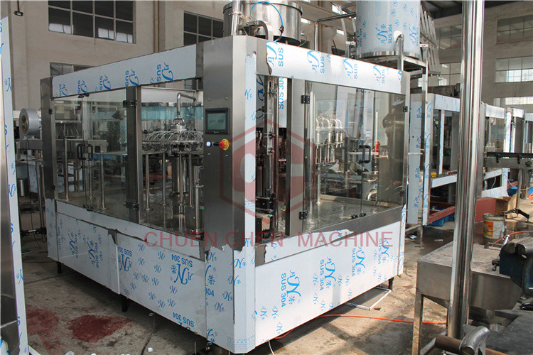 Pulp Orange Hot Juice Filling Machine Capping Sleeve Labeling CE/ BV / ISO