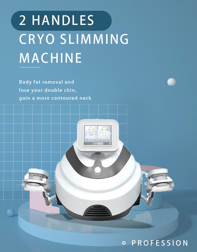 2 Cryo Handles Portable High Quality Cryo Machine for salon use body slimming