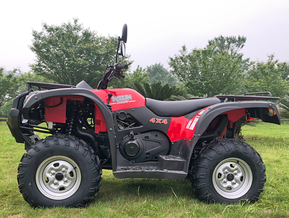 Liquid-Cooled 700cc EFI ATV with Four-Drive Shaft Transmission and Differential Lock