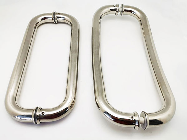 Polishing Plating Glass Door Hardware Accessories Sliding Door Handle ODM OEM