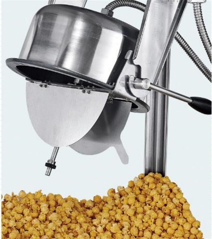 Snack Food Quick Heating Stainless Steel Popcorn Maker Machine For Business