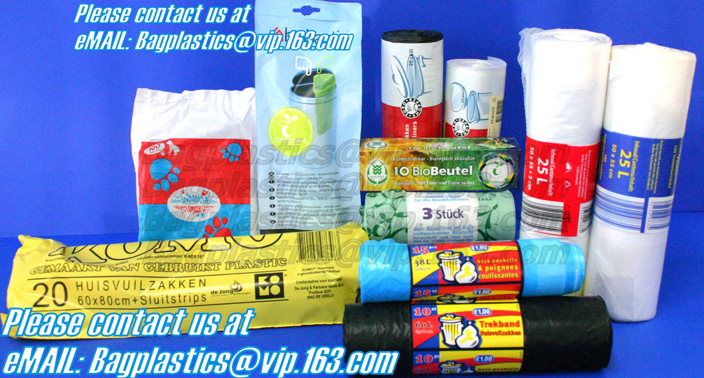 Hazardous Waste Plastic Bag Printed Asbestos Garbage Bag Biodegradable Garbage Bags Garbage Bags Trash Bags Bin Liners