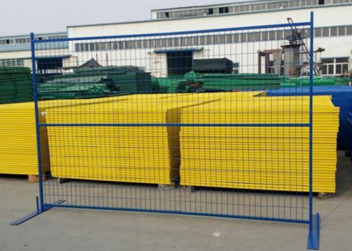 Durable Powder Coat Canada Temporary Fence Temporary Privacy Fence 6ft X 9.5ft