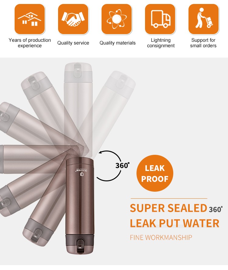 Hot selling Leisure office stainless steel vacuum bottle for office