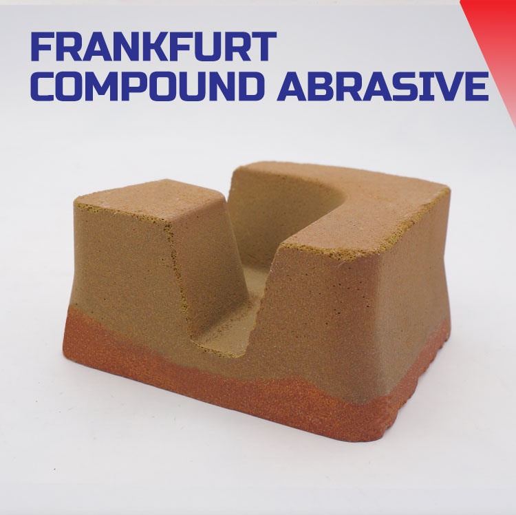 Magnesite Silicon Carbide Bonded Frankfurt Grinding Block for Marble Blasting Media