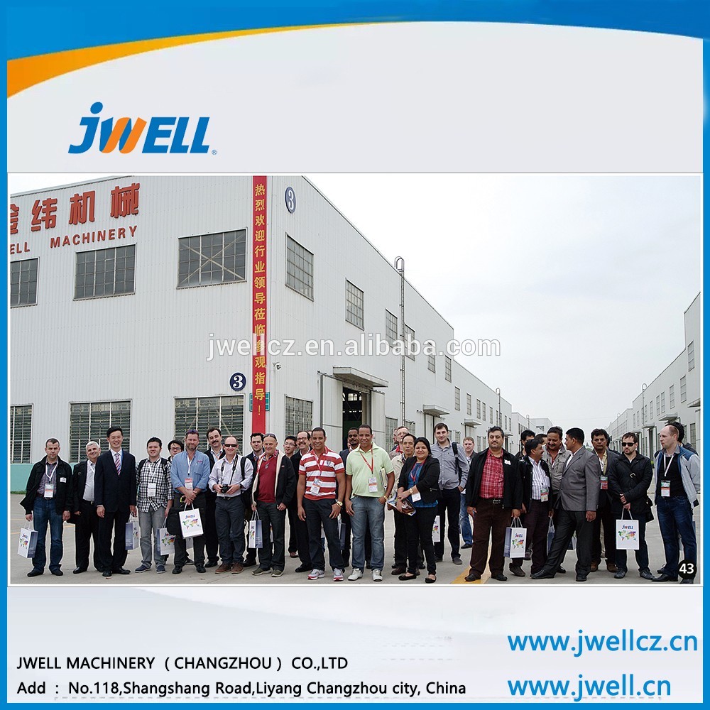 Jwell HDPE/PP energy-saving high speed water/gas supply pipe extrusion line