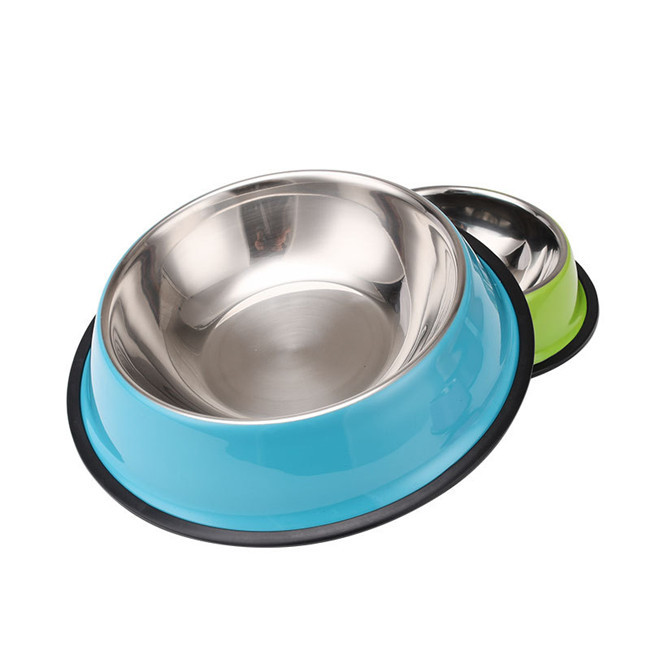 Non Slip 400ml Pet Feeder Bowl 110g Puppy Feeding Bowl