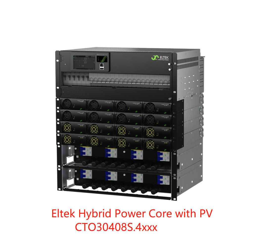 Eltek Flatpack2 48/3200 HE solar module 241119.650 Telecom Hybrid System 7U height