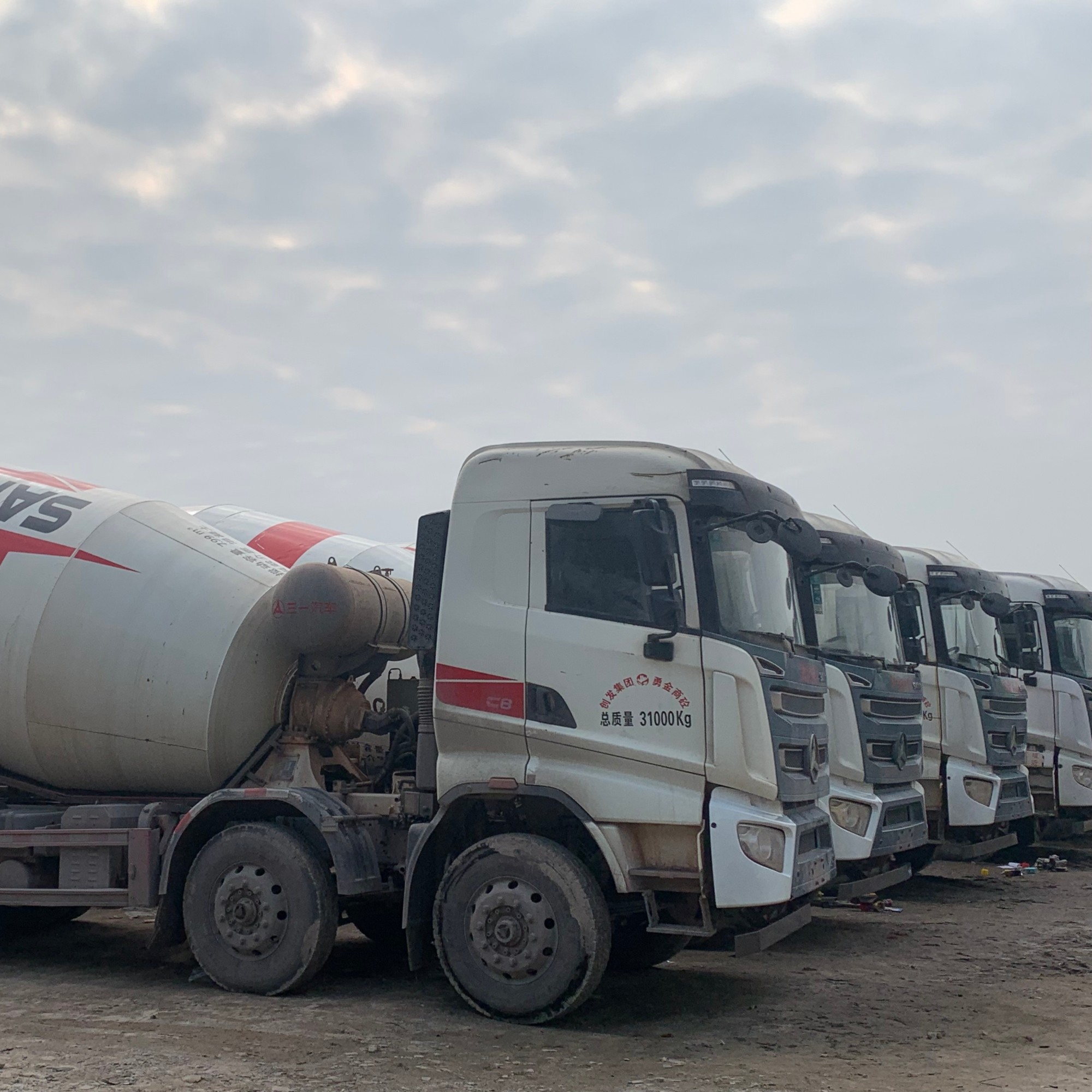 Used SANY 8 Cbm 10 Cbm 12 Cbm 14 Cbm Concrete Mixer Truck Used Concrete Mixer