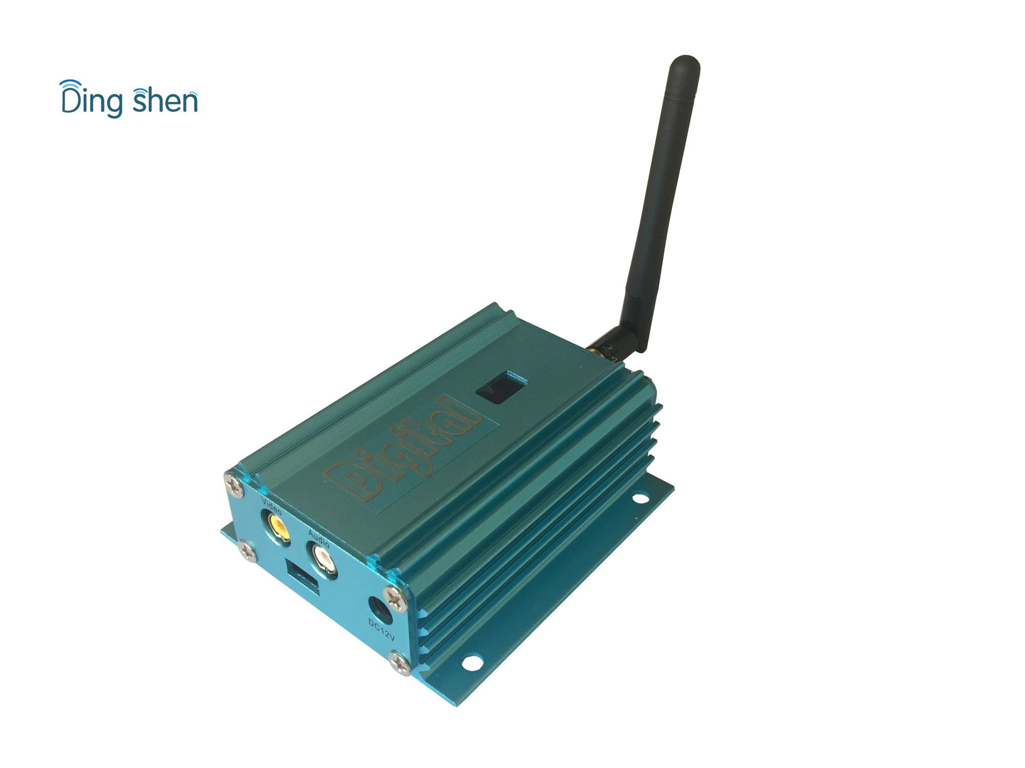 UHF 2.4Ghz Long Range Video Transmitter 2400Mhz Analog Wireless AV Video Sender 2-4km