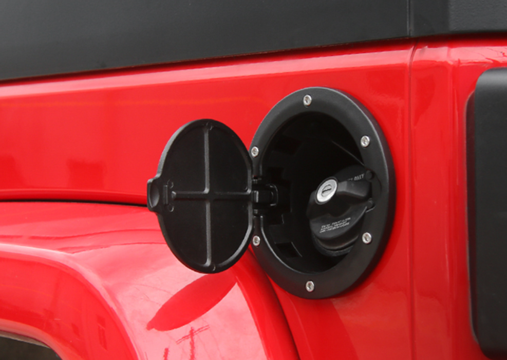 Car Fuel tank cover Locking Car Exterior Accessories for 2007-2018 Jeep Wrangler