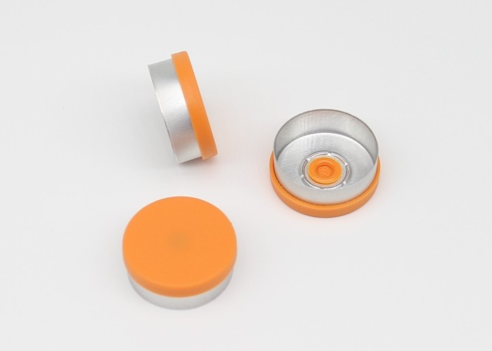 Medicinal Injection Vial Caps 20.3*7.3mm Size GMP Standard With Multi Color