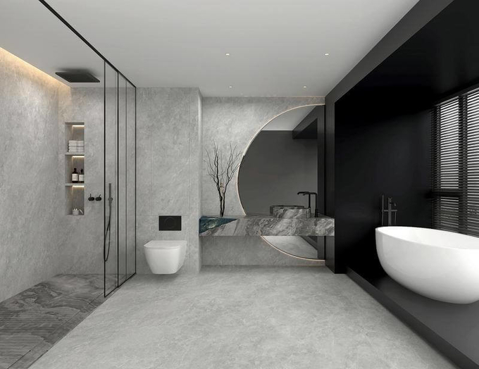 Modern Tiles Interior Wall Tiles And 1200x1200x9mm Marble Look Baby Face Porcelain Tile For Bathroom And Office