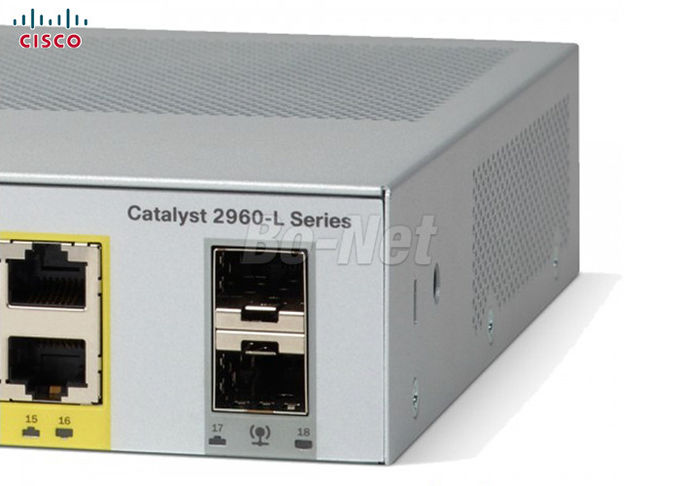 LAN Lite IOS Cisco Gigabit Switch WS-C2960L-16PS-LL 16 Ethernet PoE+ Ports 120W