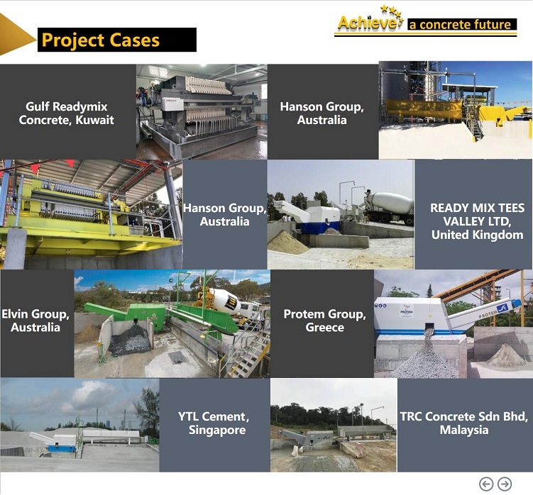 CH-100 CONCRETE RECYCLE SYSTEM  Concrete recycler Ready mix reclaimer