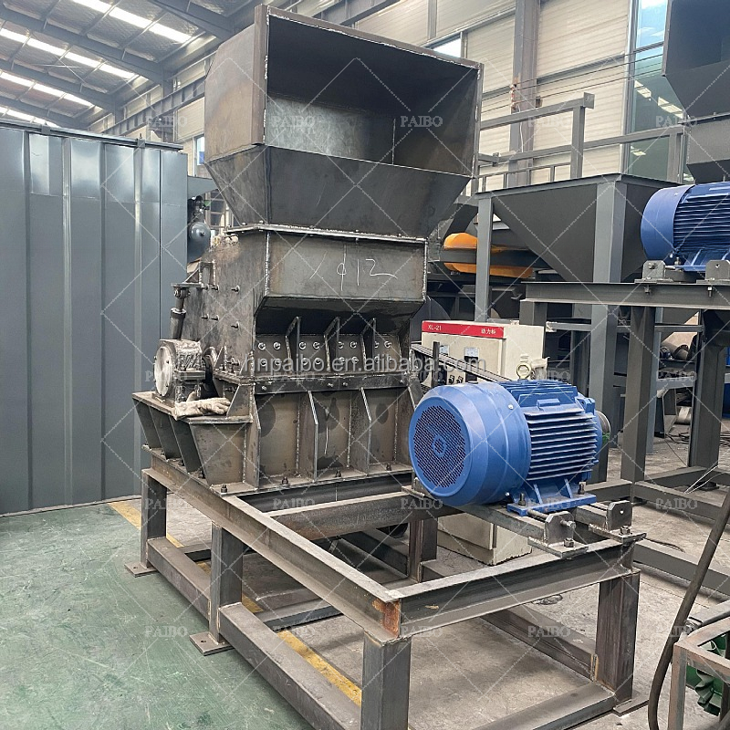 Plastic And Aluminum Blister Food Packaging Bag Recycling Machine For Energy Recycling