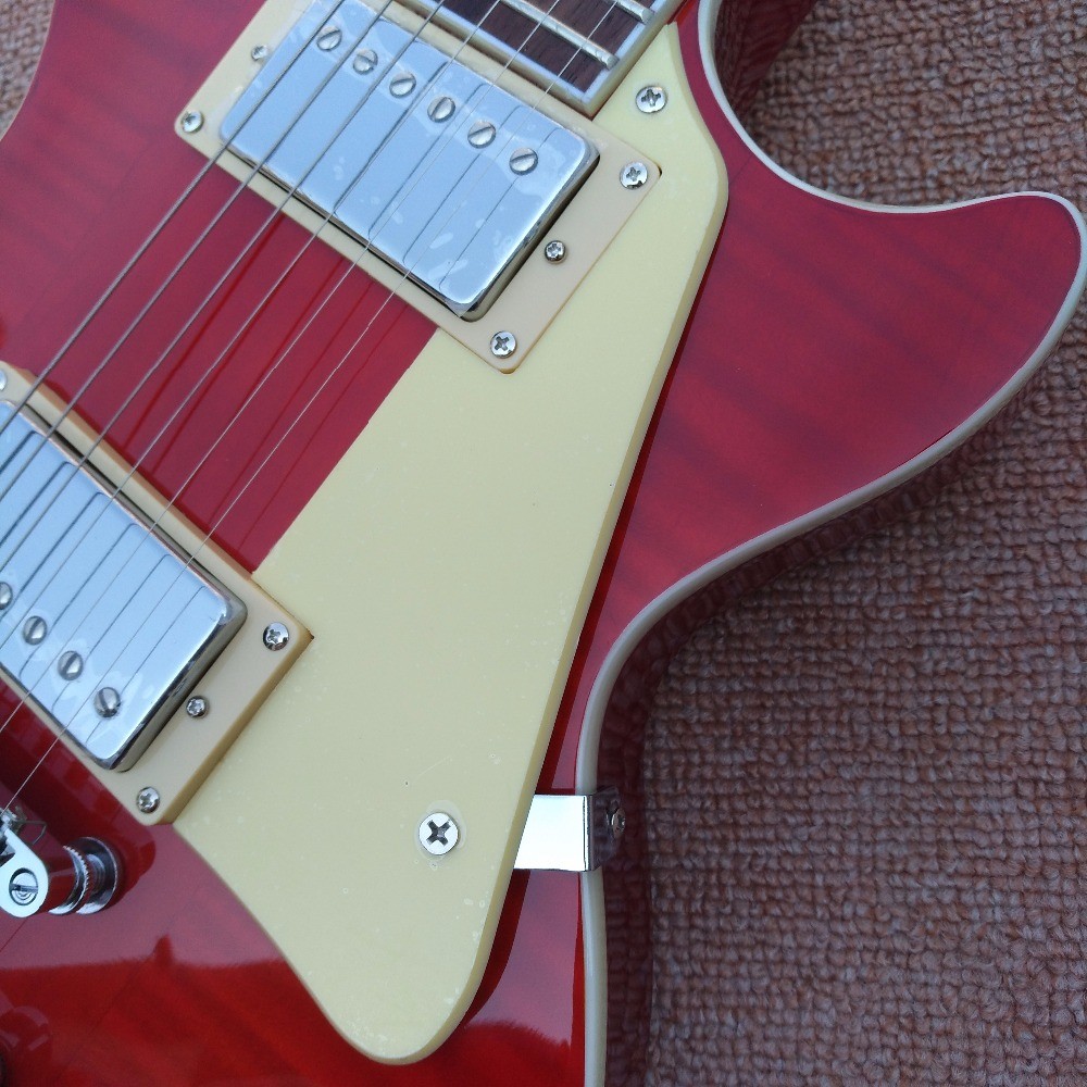 New style high quality Standard LP 1959 R9 electric guitar, Quilte Maple top rosewood fingerboard Electric guitar, free