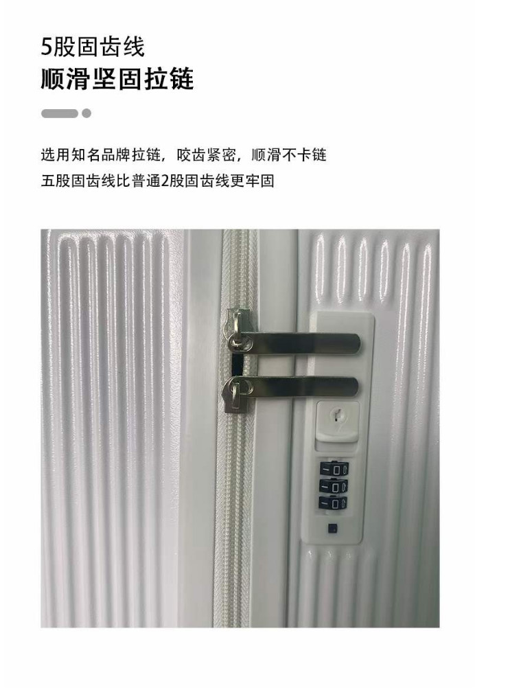 Zipper Frame USB Port Luggage Sets With Cup Holder Trolley Travel Bag High Quality ABS Luggage Suitcase