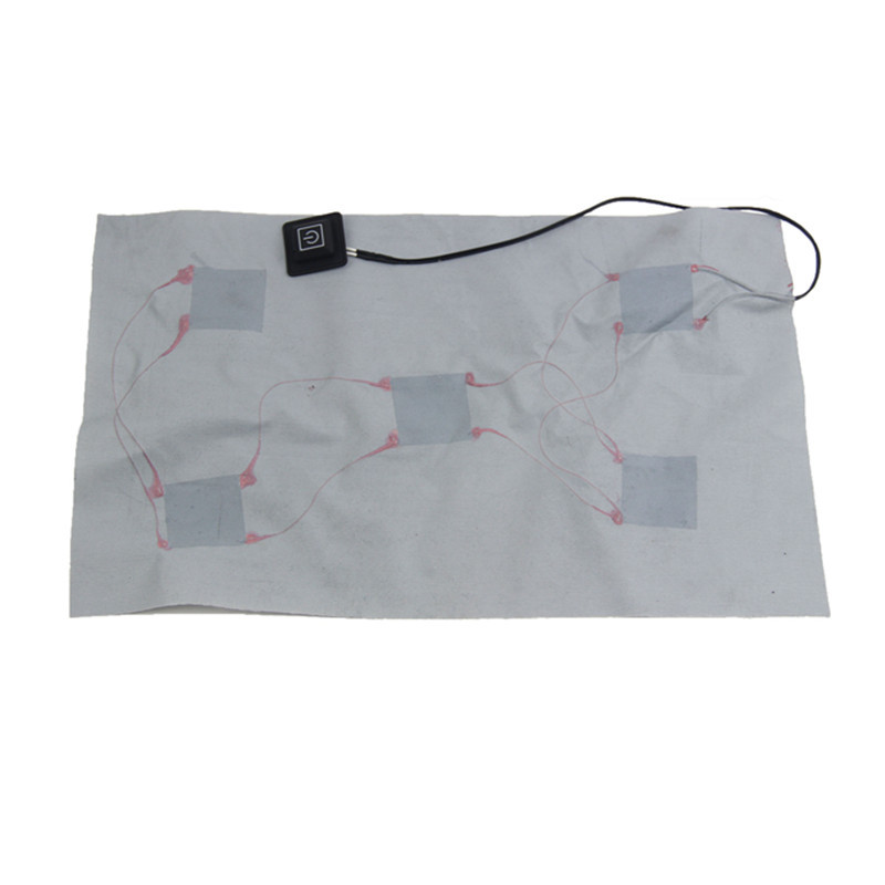 Far Infrared USB Heated Pad , Graphene 50degrees Electric Heating Film For Mattress