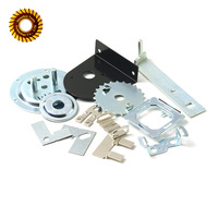 Sandblas Ra1.5 Laser Cut CNC Parts Annealing Turning Auto Bracket Parts