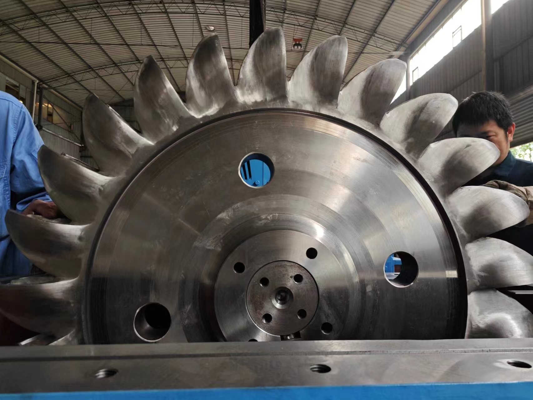 500-3000r/min Speed Range Pelton Type Turbine Generator with Brushless Excitation Mode