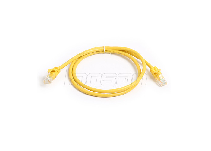 Humanized Design Cat6 Patch Cord ROHS Jacket 24 AWG Cable For Network