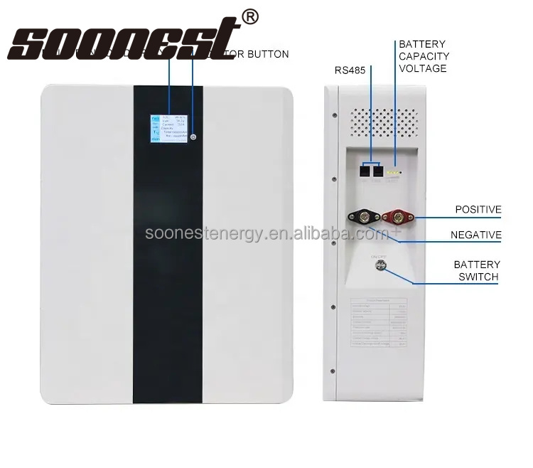 Regeneration 48V Lithium Ion Battery 5Kwh 10Kwh 48V 100Ah 200Ah Capacity Wholesale Reliable Safe Lithium Ion Battery Pack