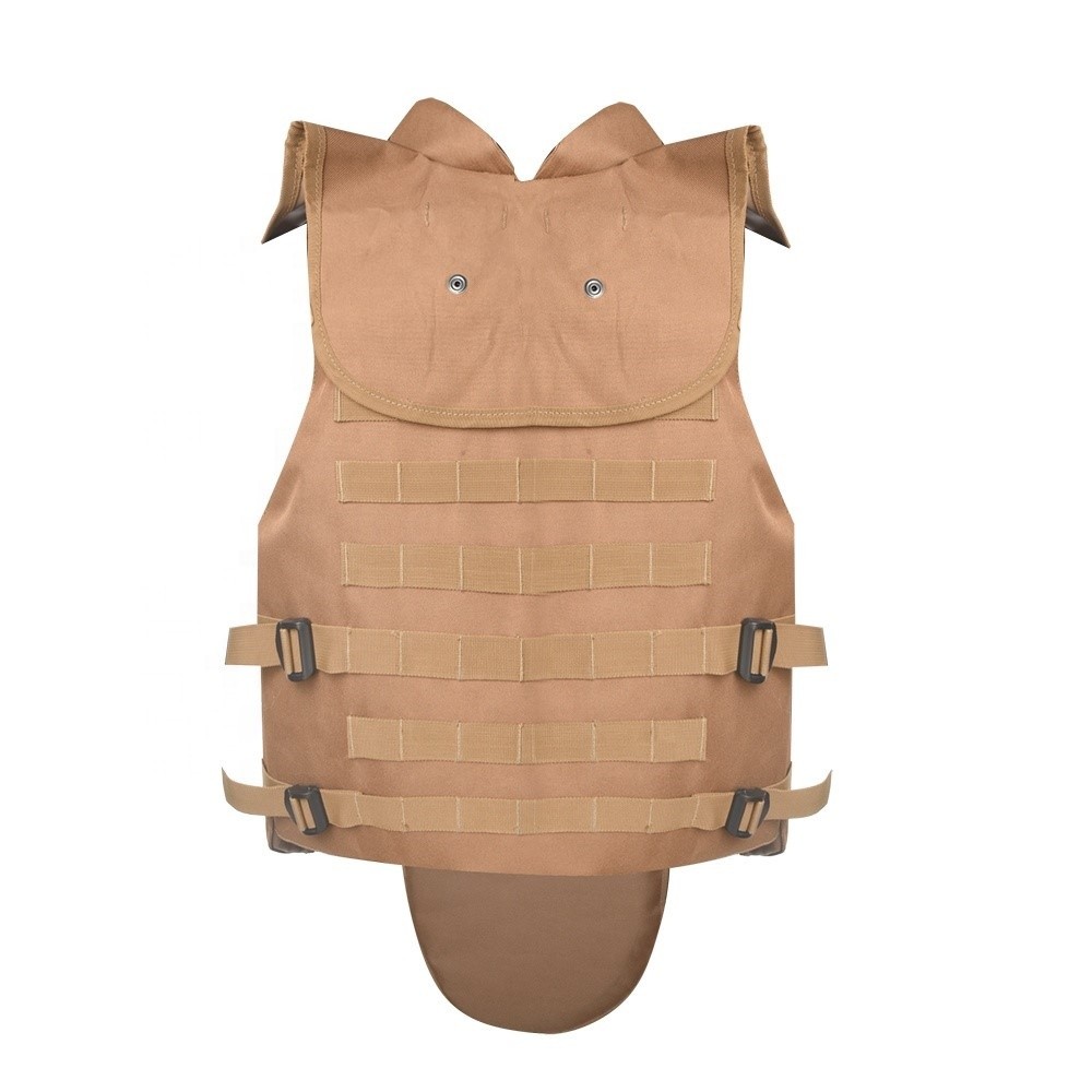 OEM Stab And Bullet Proof Vest Concealed Khaki MOLLE System